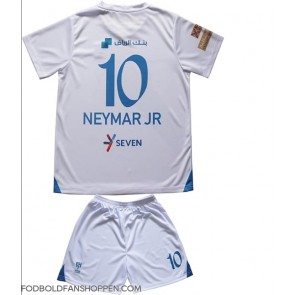 Al-Hilal Neymar Jr #10 Udebanetrøje Børn 2023-24 Kortærmet (+ Korte bukser)